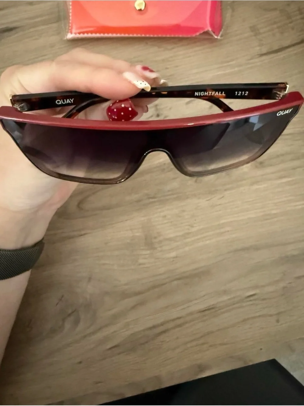QUAY Nightfall Sunglasses with Case